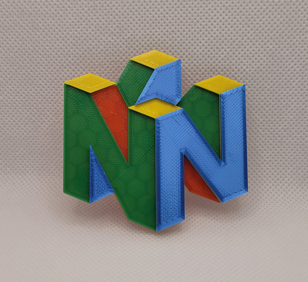 Nintendo 64 Logo N64 Magnet