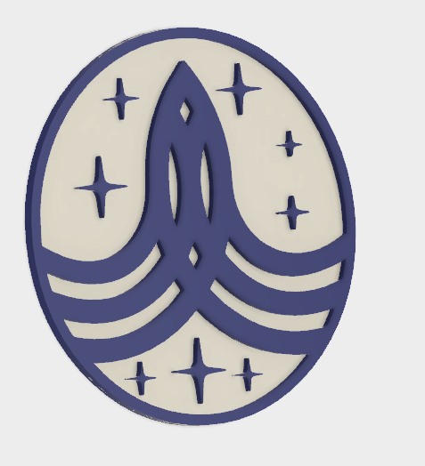 UPDATED 'The Orville' Command Badge