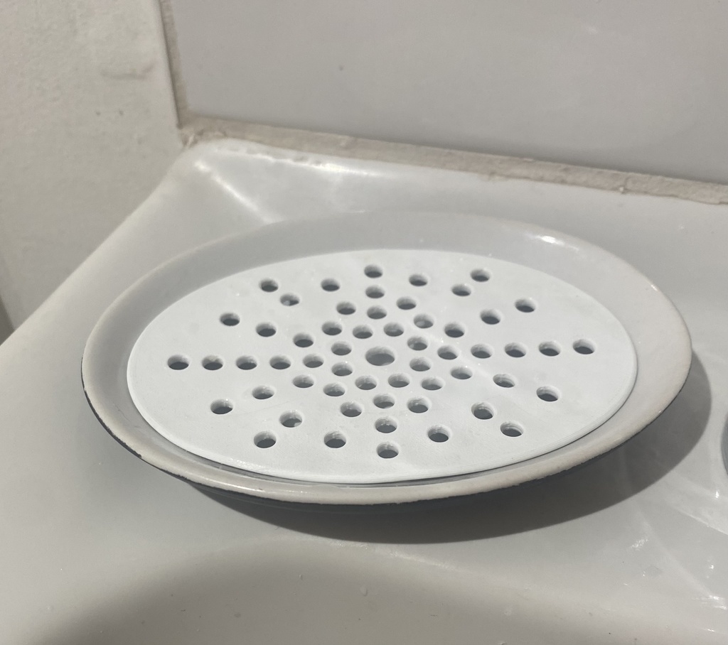 Drainage tray for IKEA 'EKOLN' soap dish