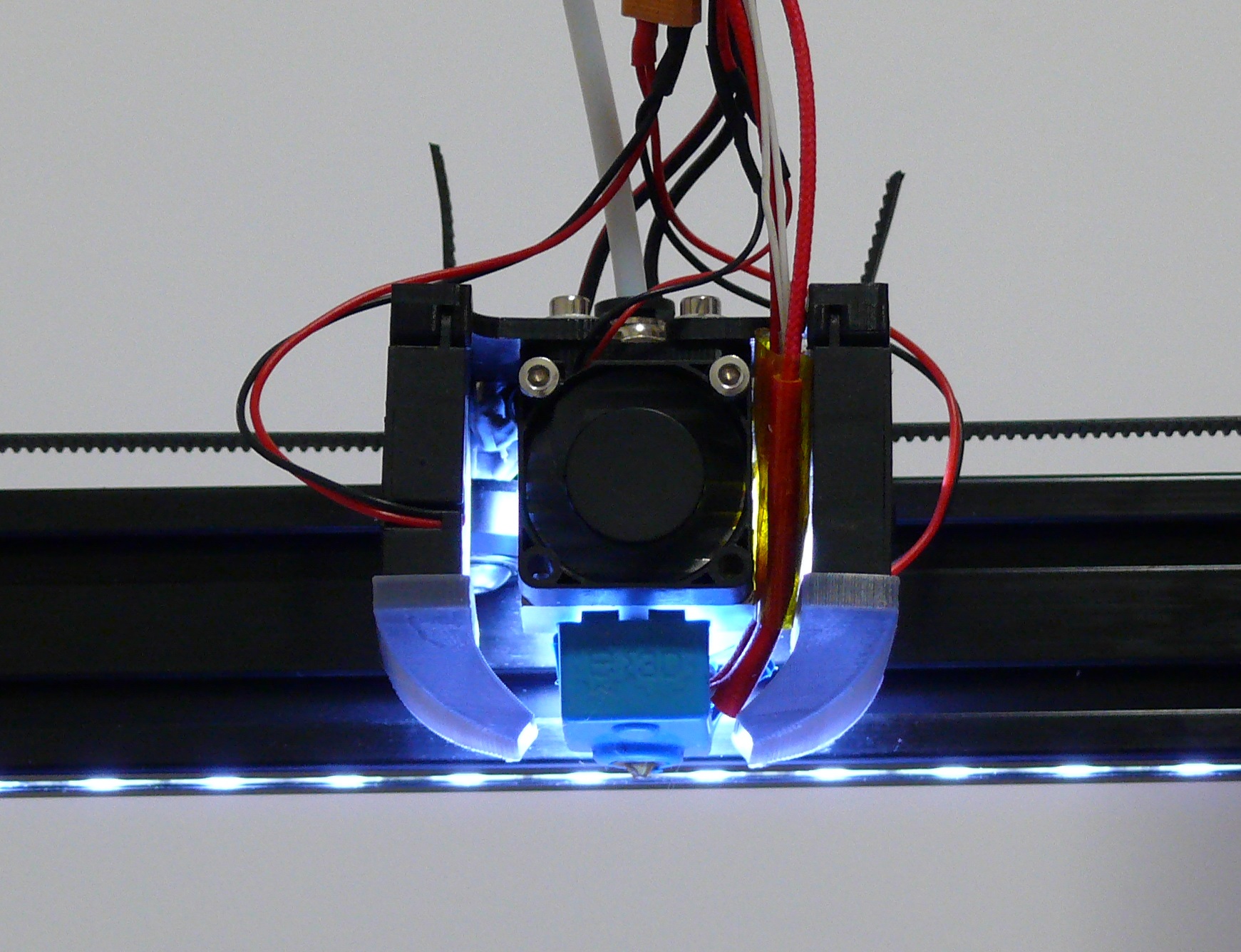C10 Duo - Dual radial cooling fan mount and duct for Tevo Tarantula