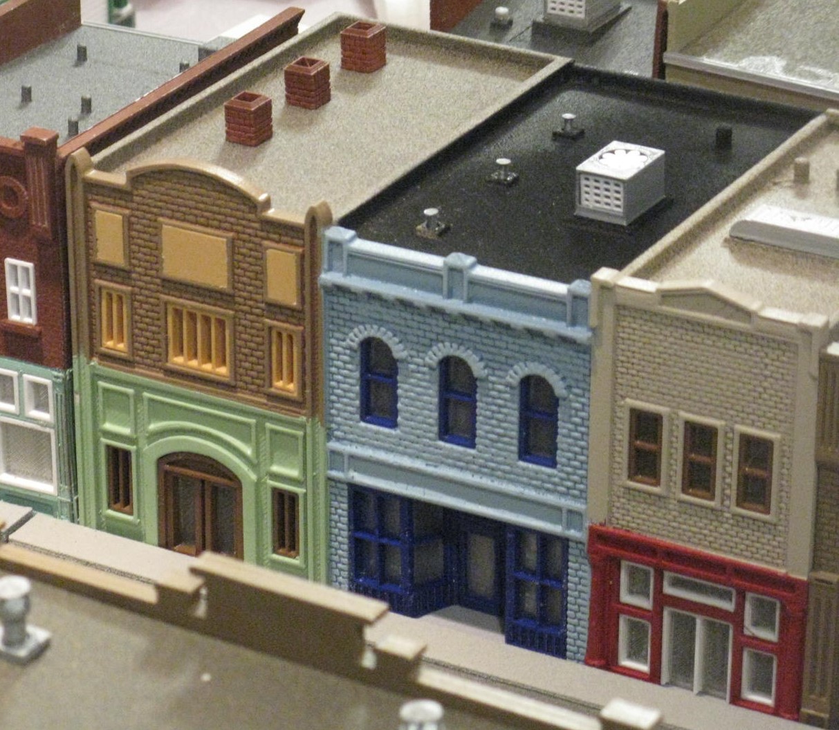 HO Scale Main Street  Ten, Eleven, and Twelve