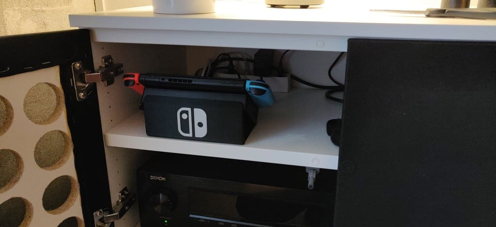Nintendo switch angled dock stand