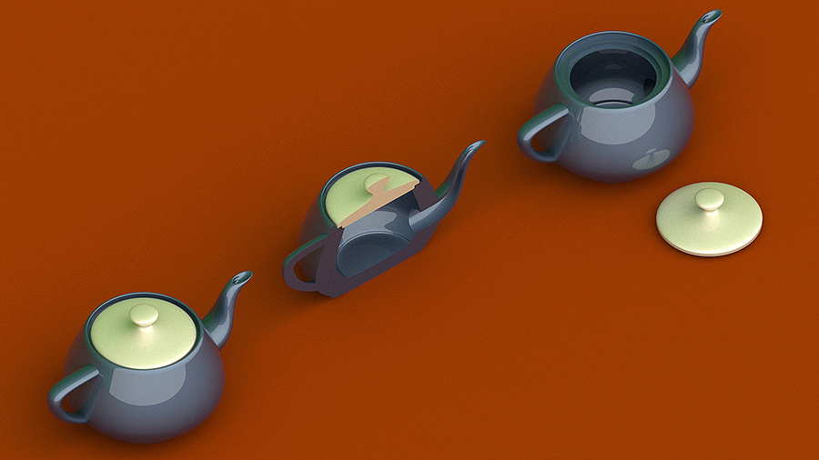 Teapot 3ds Max