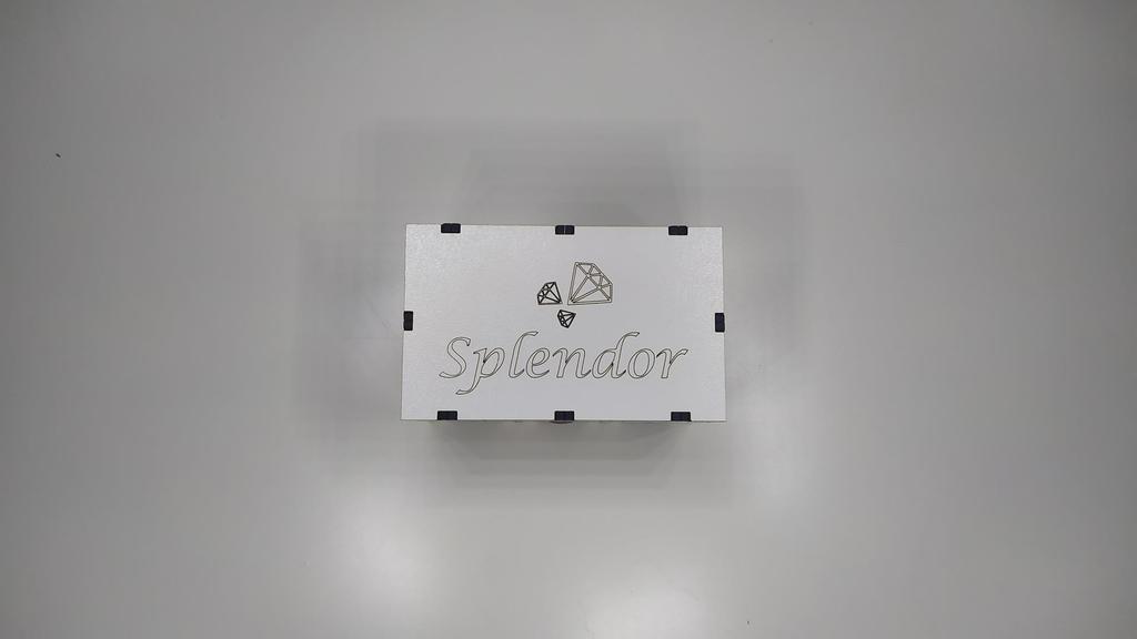 Aliexpress Splendor upgrade pack - tokens, box - laser cut