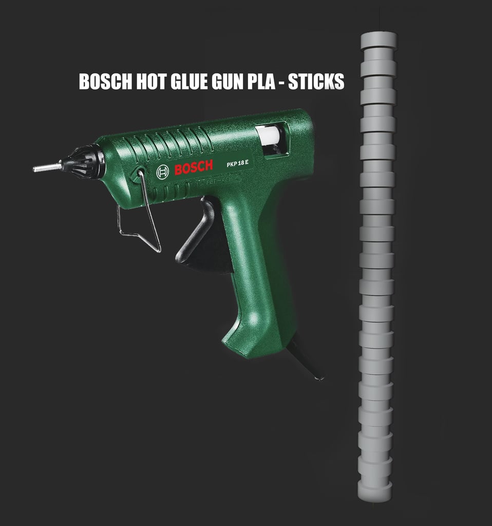 PLA STICKS FOR BOSCH HOT GLUE GUN (NO NEED FOR 3D PENS)