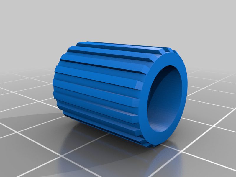 Potentiometer knob with insert