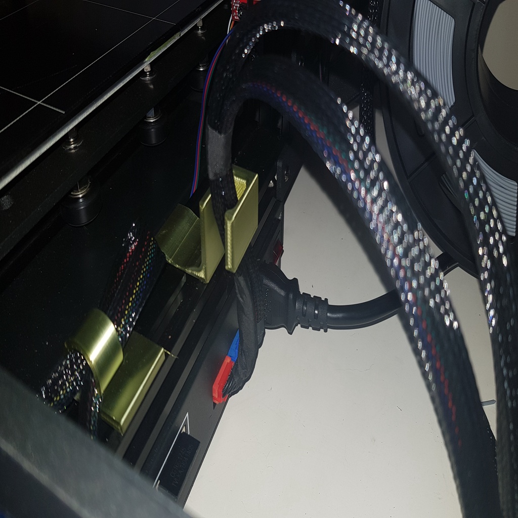 anycubic chiron cable clips