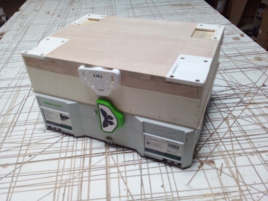 Wood box Festool Systainer T-Loc compatible
