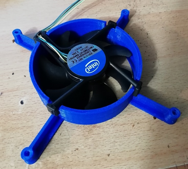 cpu to 120mm fan adapter