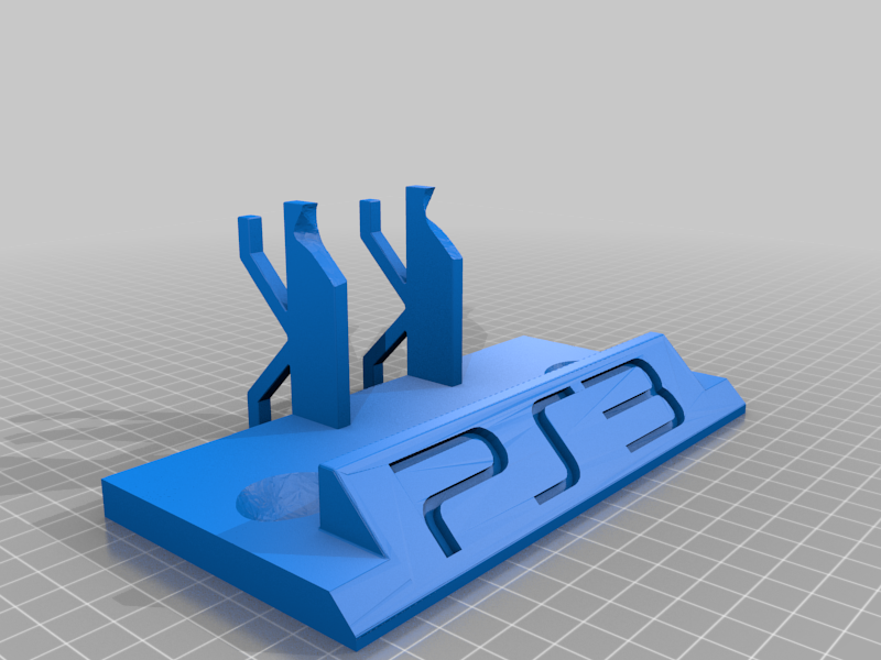 PS3 DualShock Controller Stand With PS3 Logo
