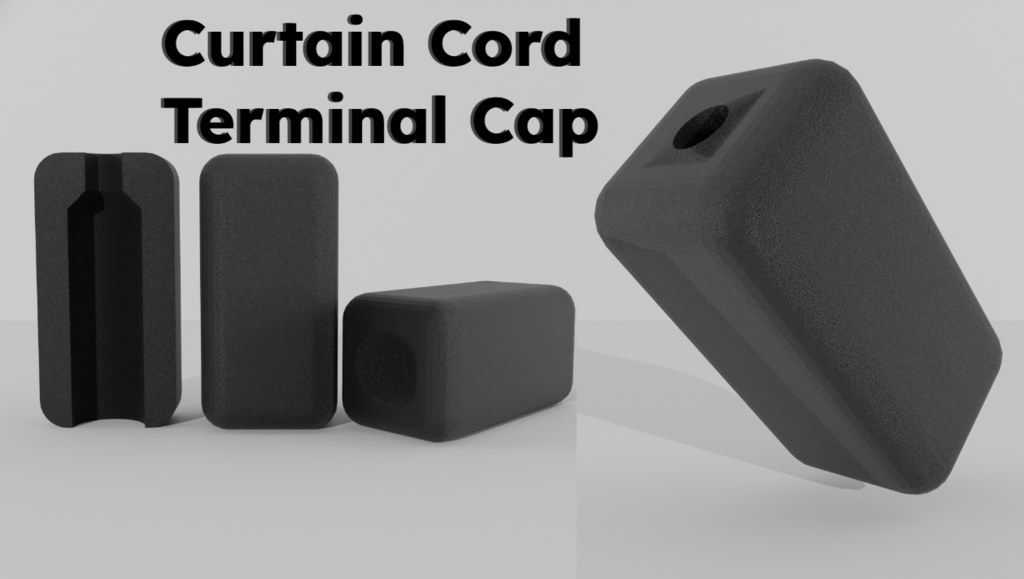 Curtain Cord Terminal Cap