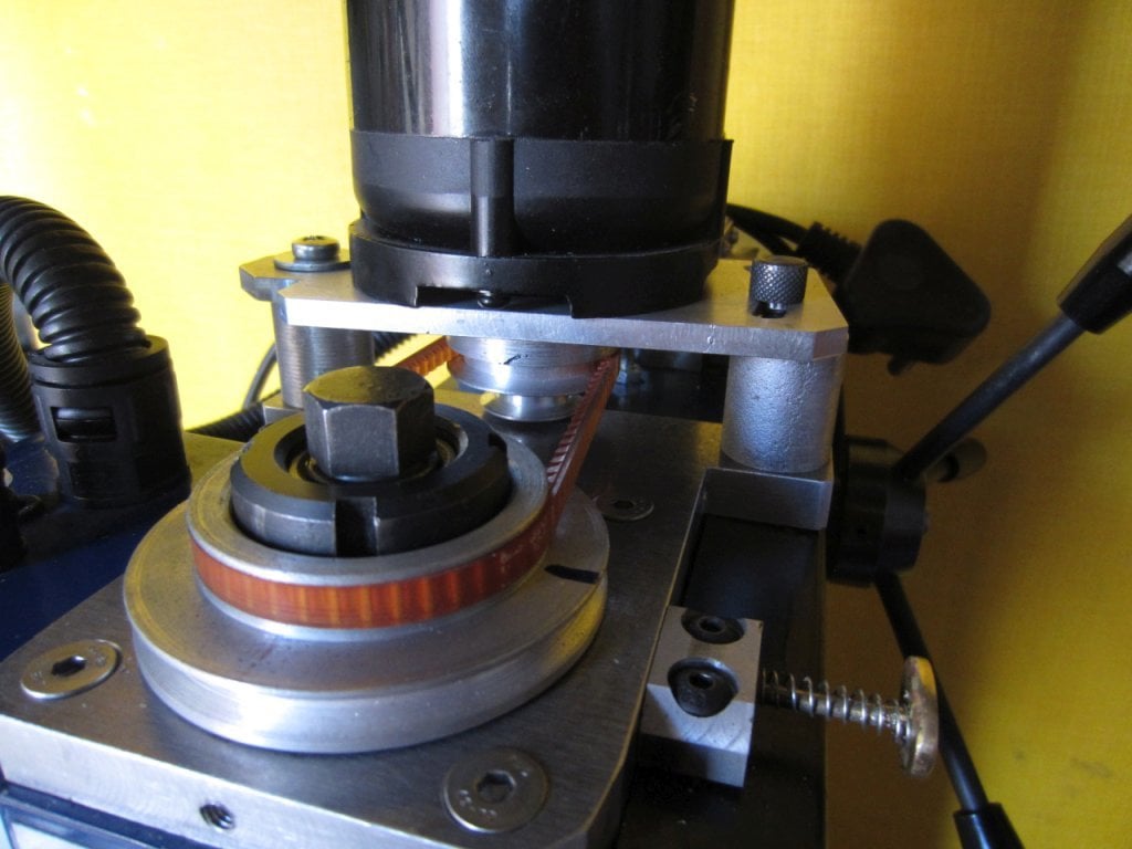 Belt drive pulleys for the mini mill