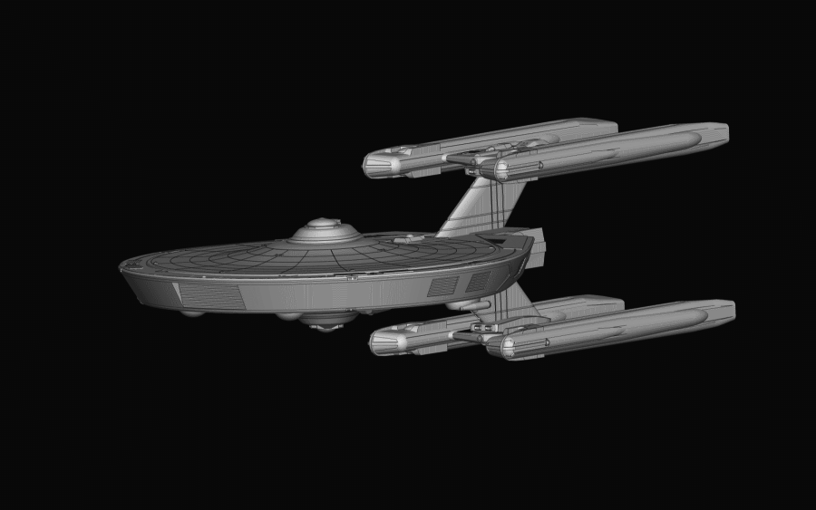Constellation class: Star Trek starship parts kit expansion #16