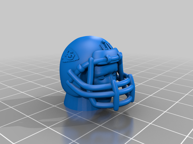 Super Bowl LV Dual Team Logo Helmet