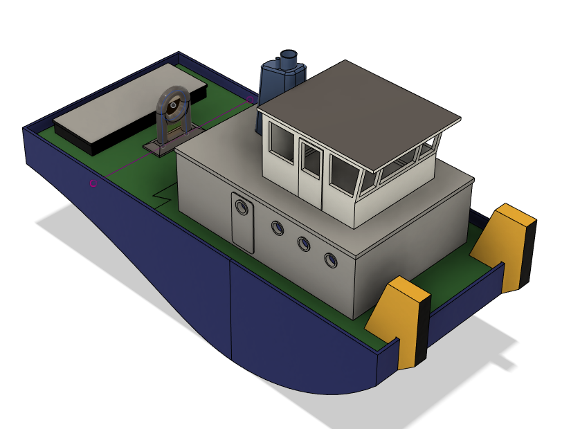 Springer Tug + Barge