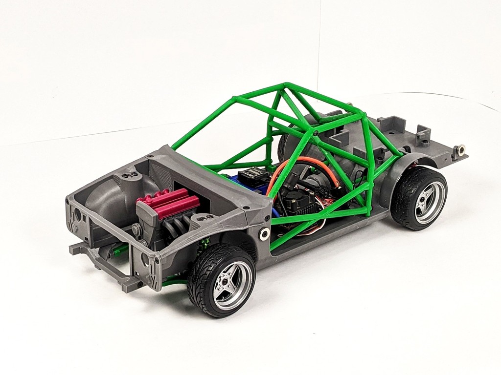 RC Car - 1:10 RC Toyota AE86 drift car V2 (test part)