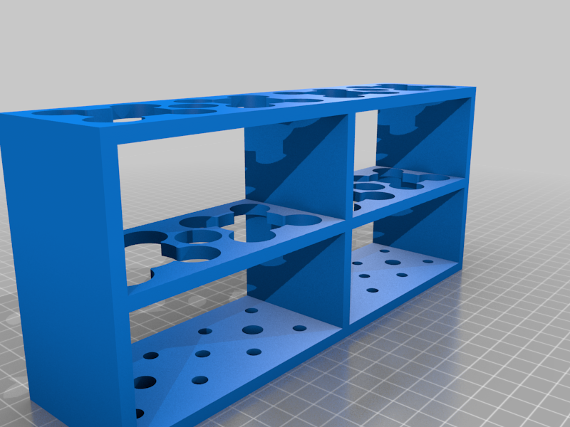 Laboratory Rack for Conical Tube (Butterfly Rack) for 3D printer
