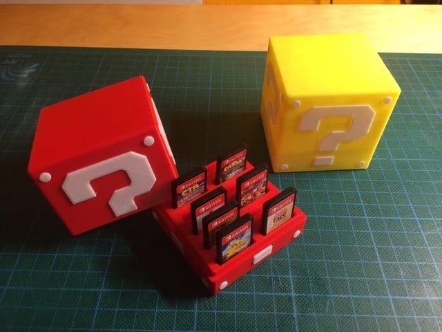 Mario Question Block Switch for 12 Switch Games