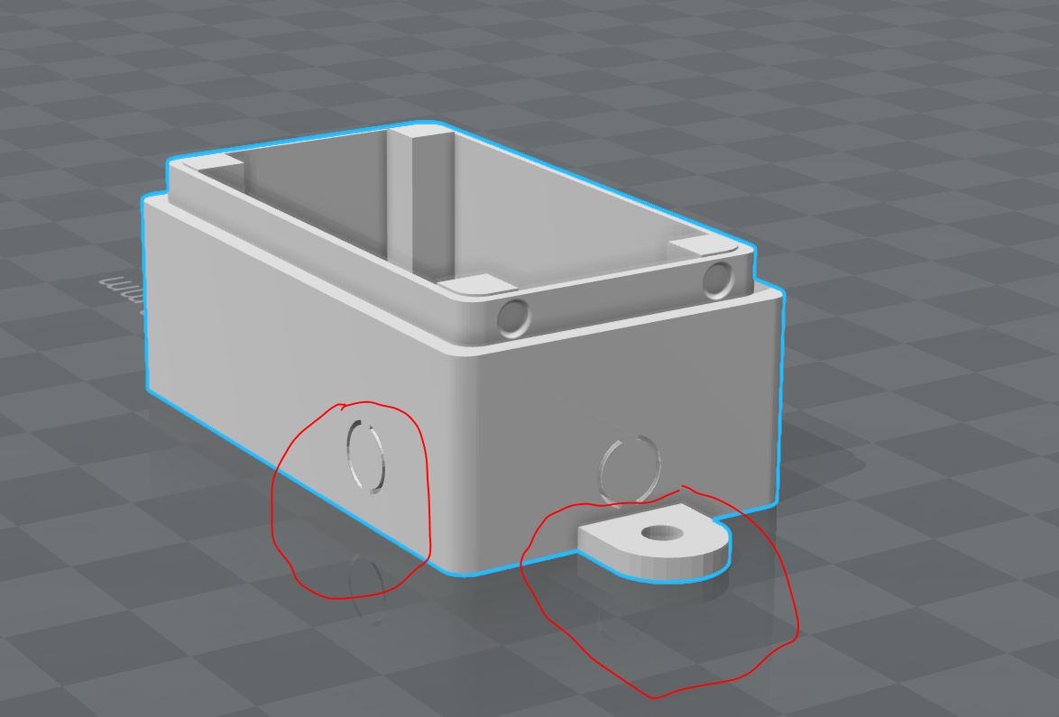 ESP8266 NodeMcu Amica - bigger case