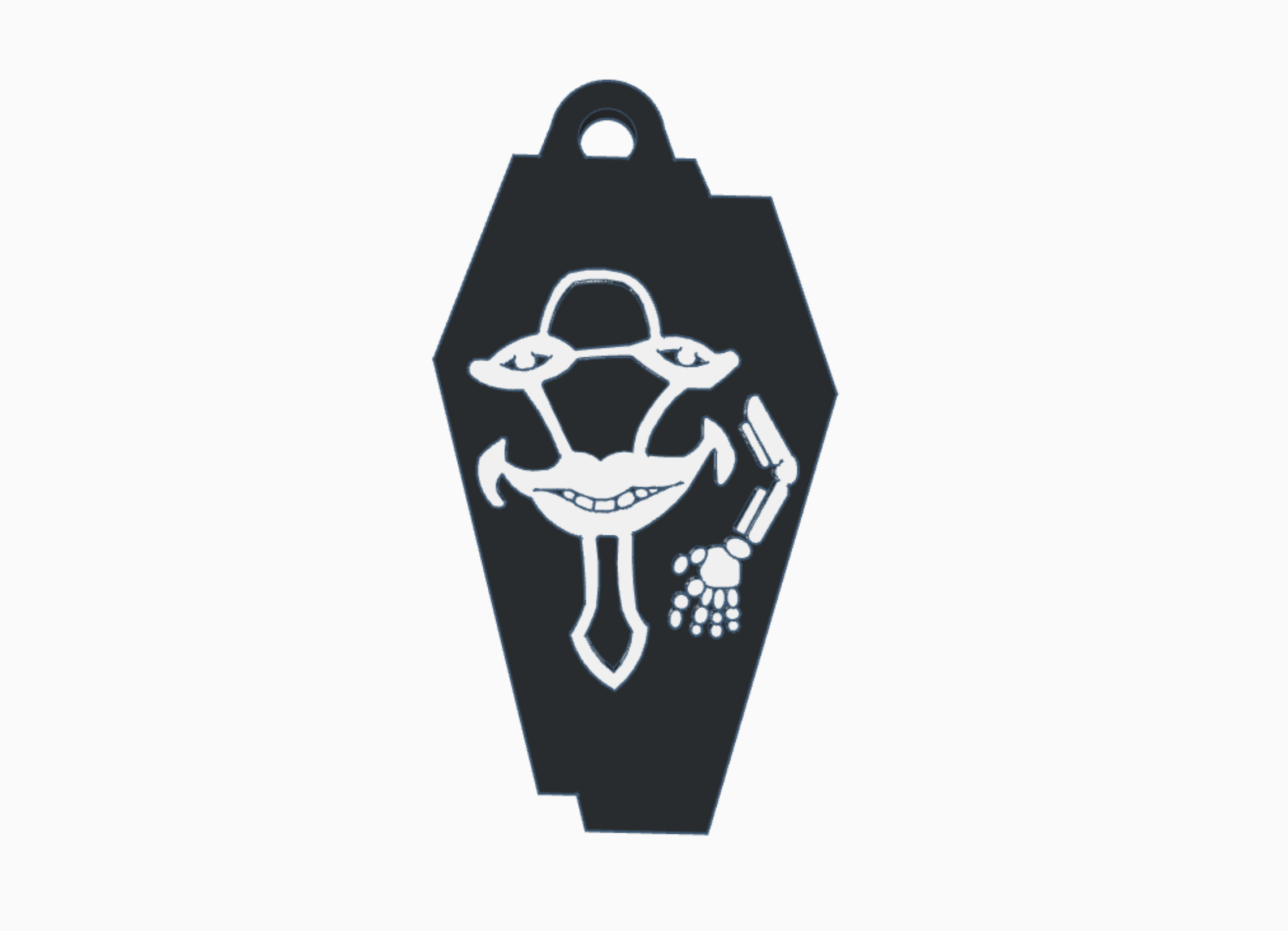 Laughing Coffin Keychain SAO