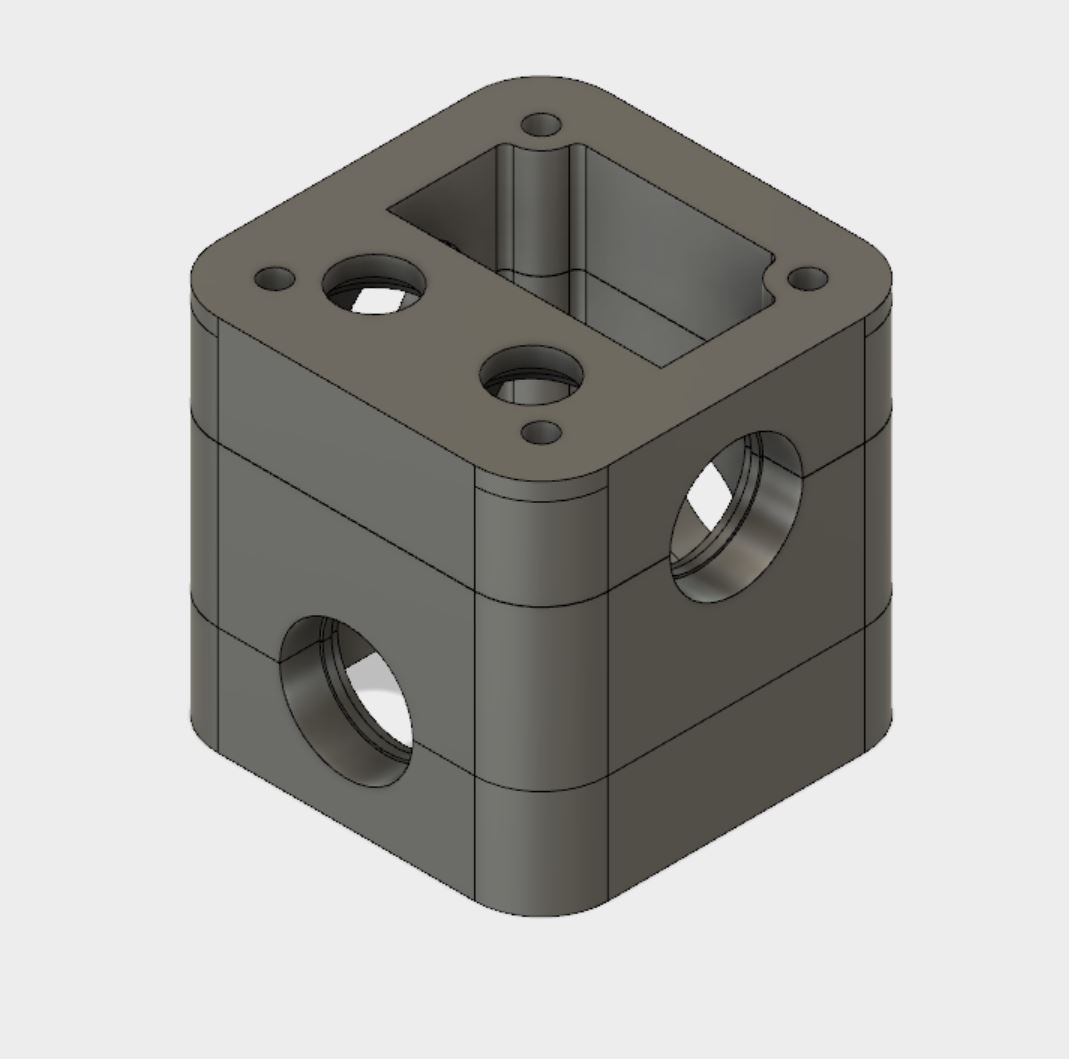 Wanhao D5s Ultimaker Olsson block mount