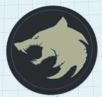 Witcher Modular Logo Insert