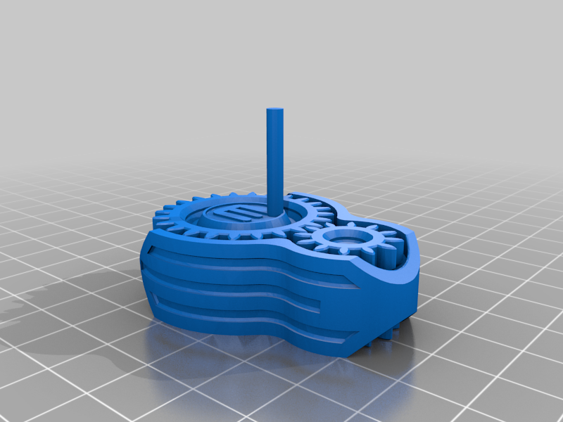 MakerBot Fidget Gear With Crank