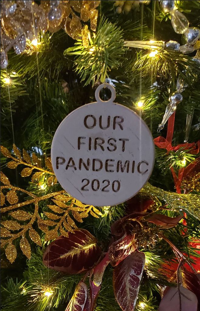 Pandemic Christmas Ornament