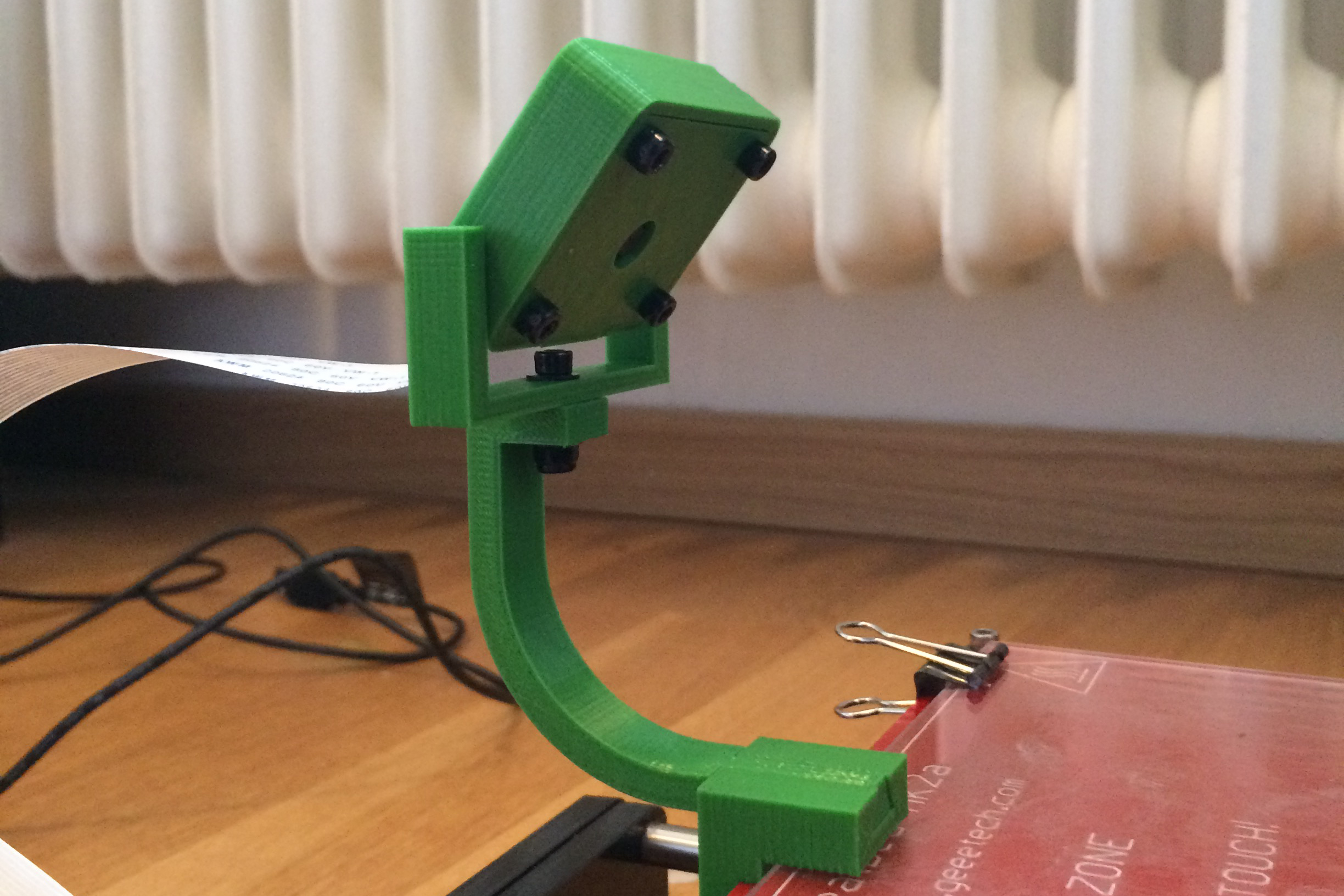 Raspberry Pi Bed Camera Mount for v2.1 Camera