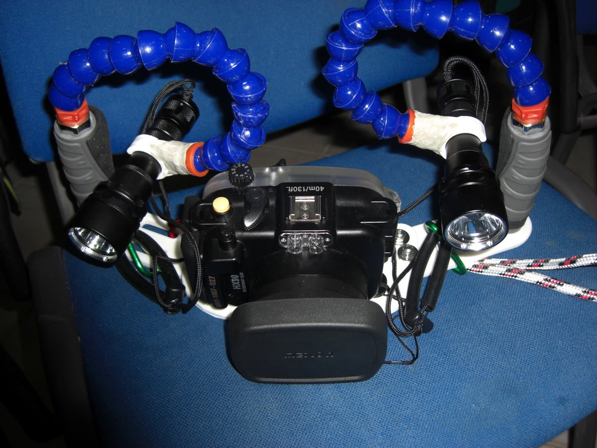 Diving Camera Tray for compact cameras