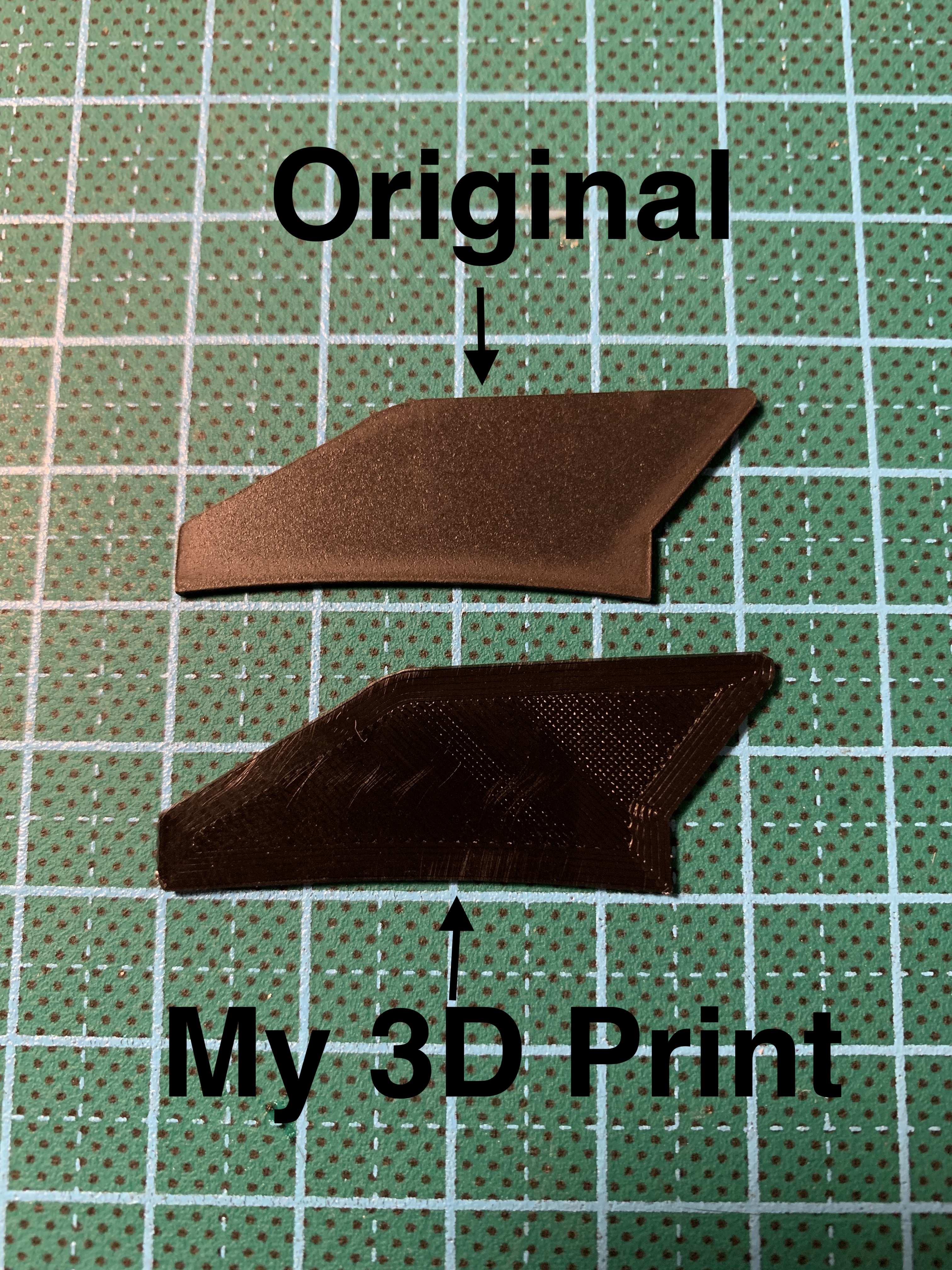 ZOHD Dart XL Vortex Generator / Wing Fences (Shape & Size of Original)