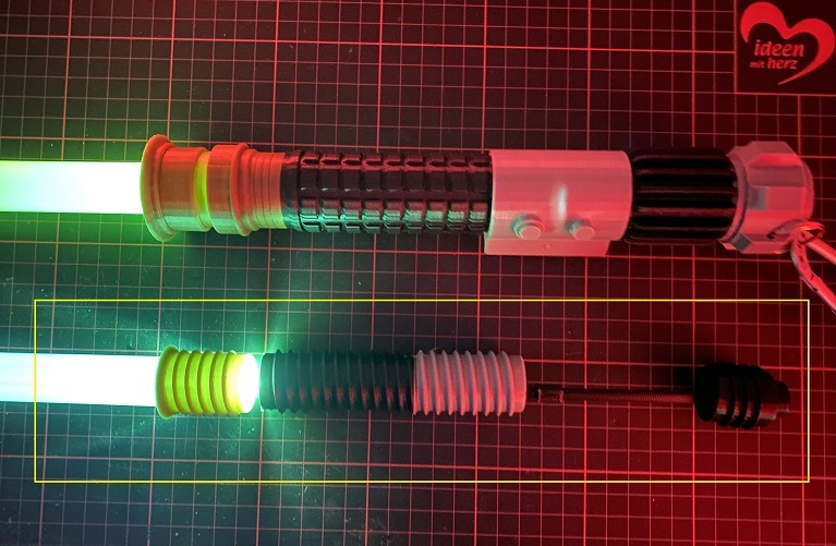Modular Lightsaber  LED Upgrade 2022