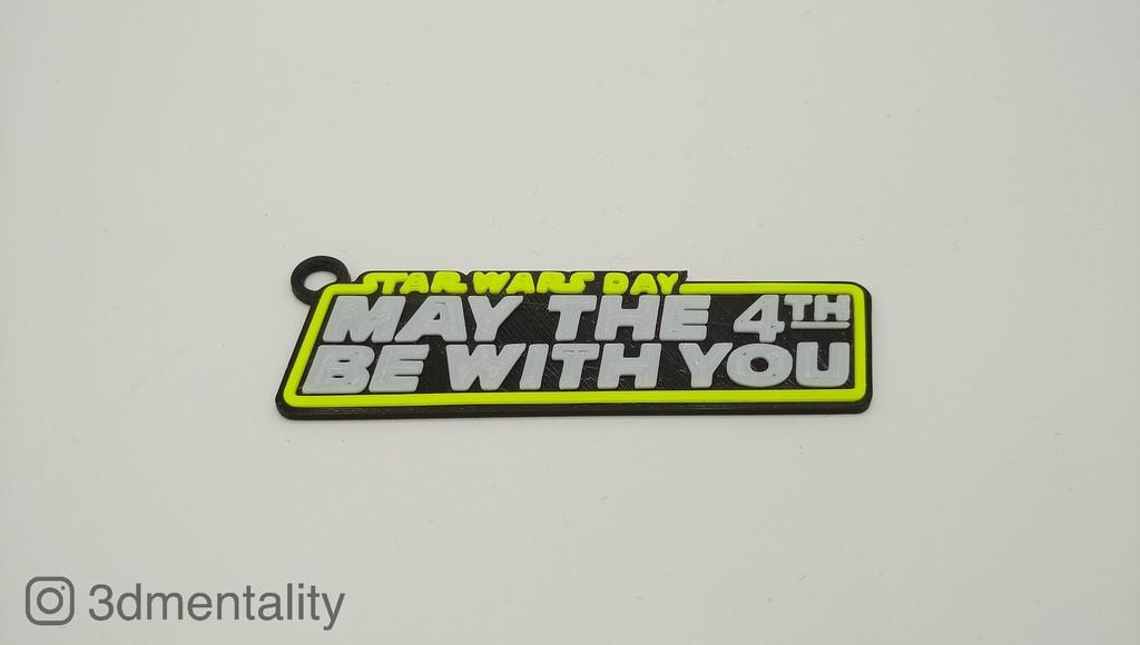 Star Wars - May the 4th be with you keychain - multicolour