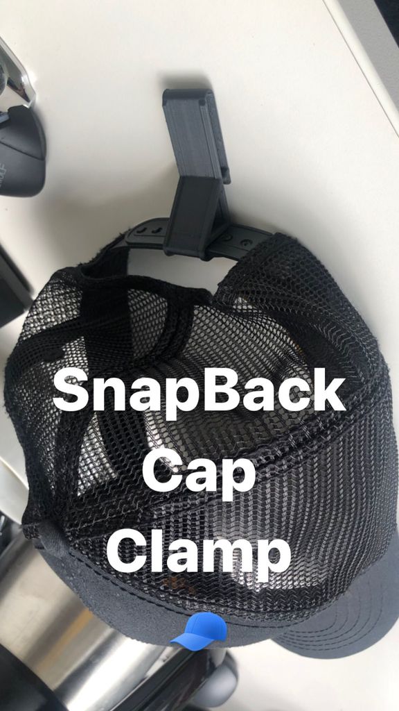 snapback cap clamp