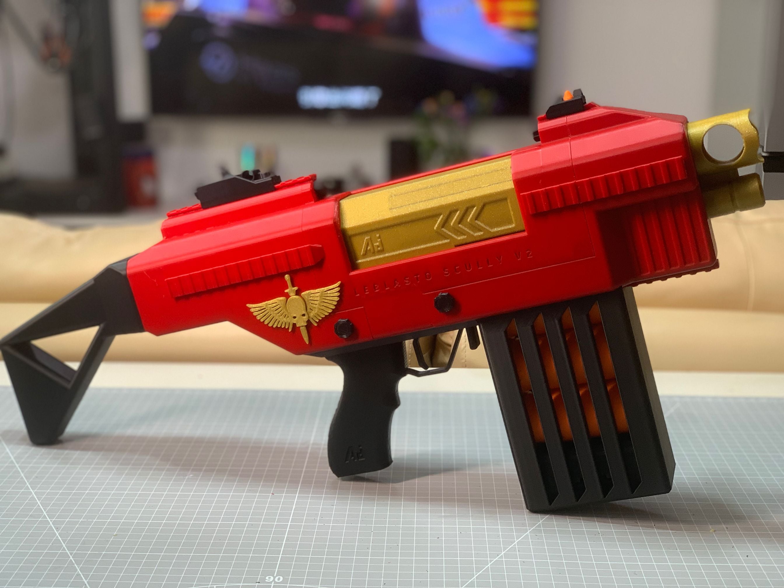 Warhammer40k bolter style mod for the Leblasto Scully V2