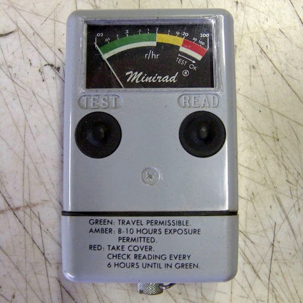 MINIRAD radiacmeter - Ghostbusters