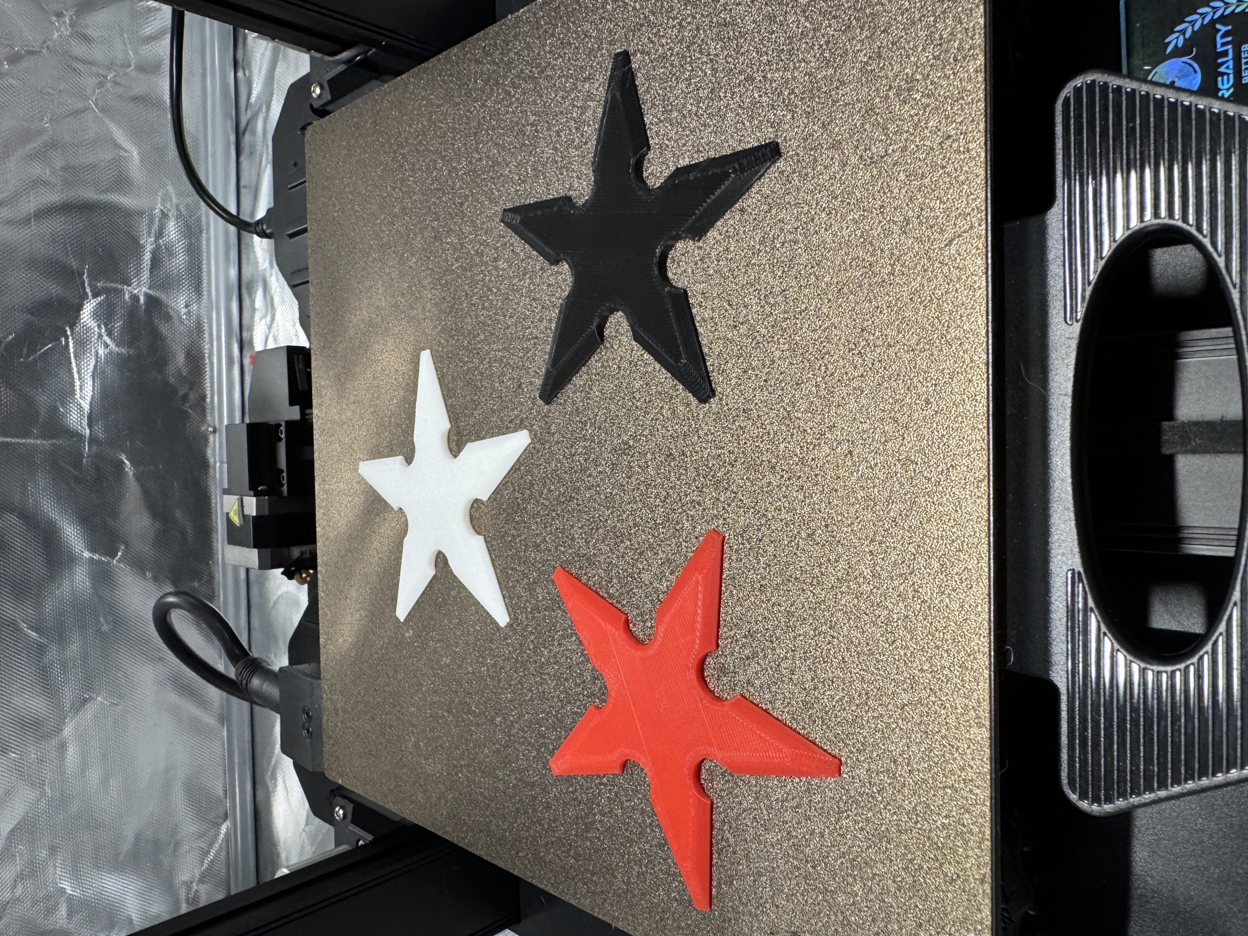 Filled Throwing Star