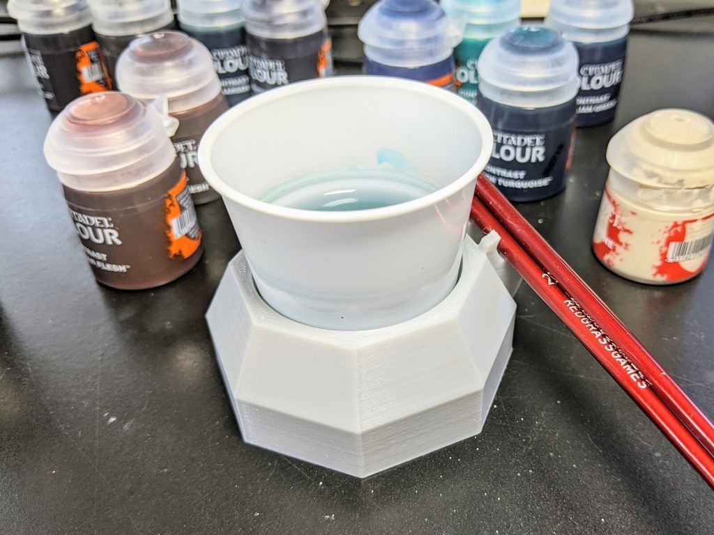 Painting Water Cup Holder