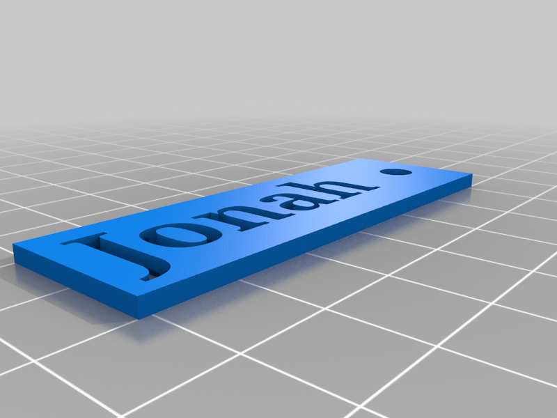 Jonah Nameplate