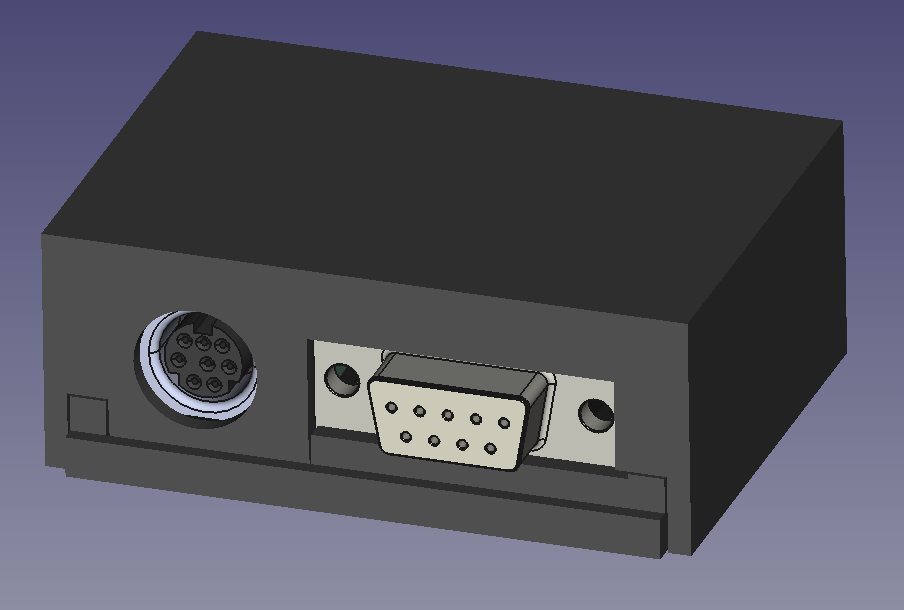 HIDman (USB HID to PS/2, Serial, etc. converter) Case