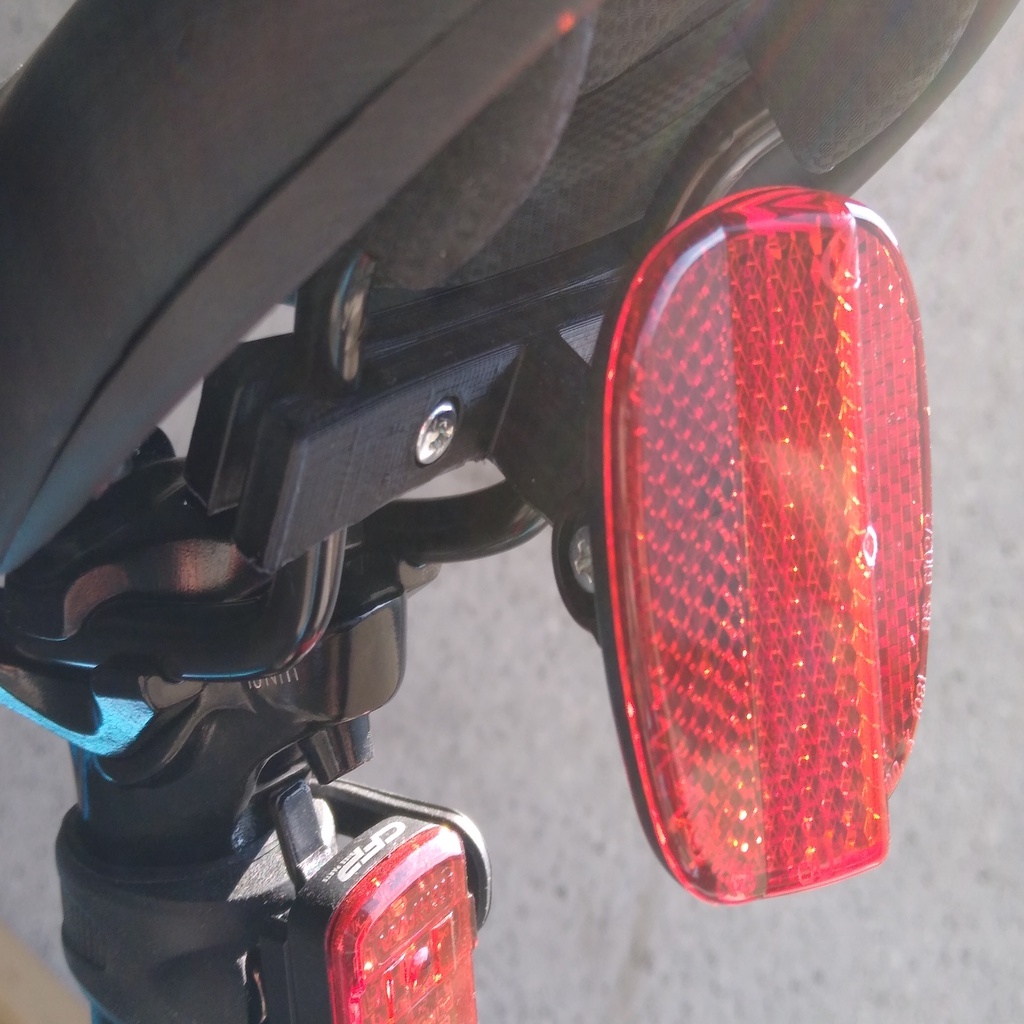 Bicycle Seat Reflector Holder
