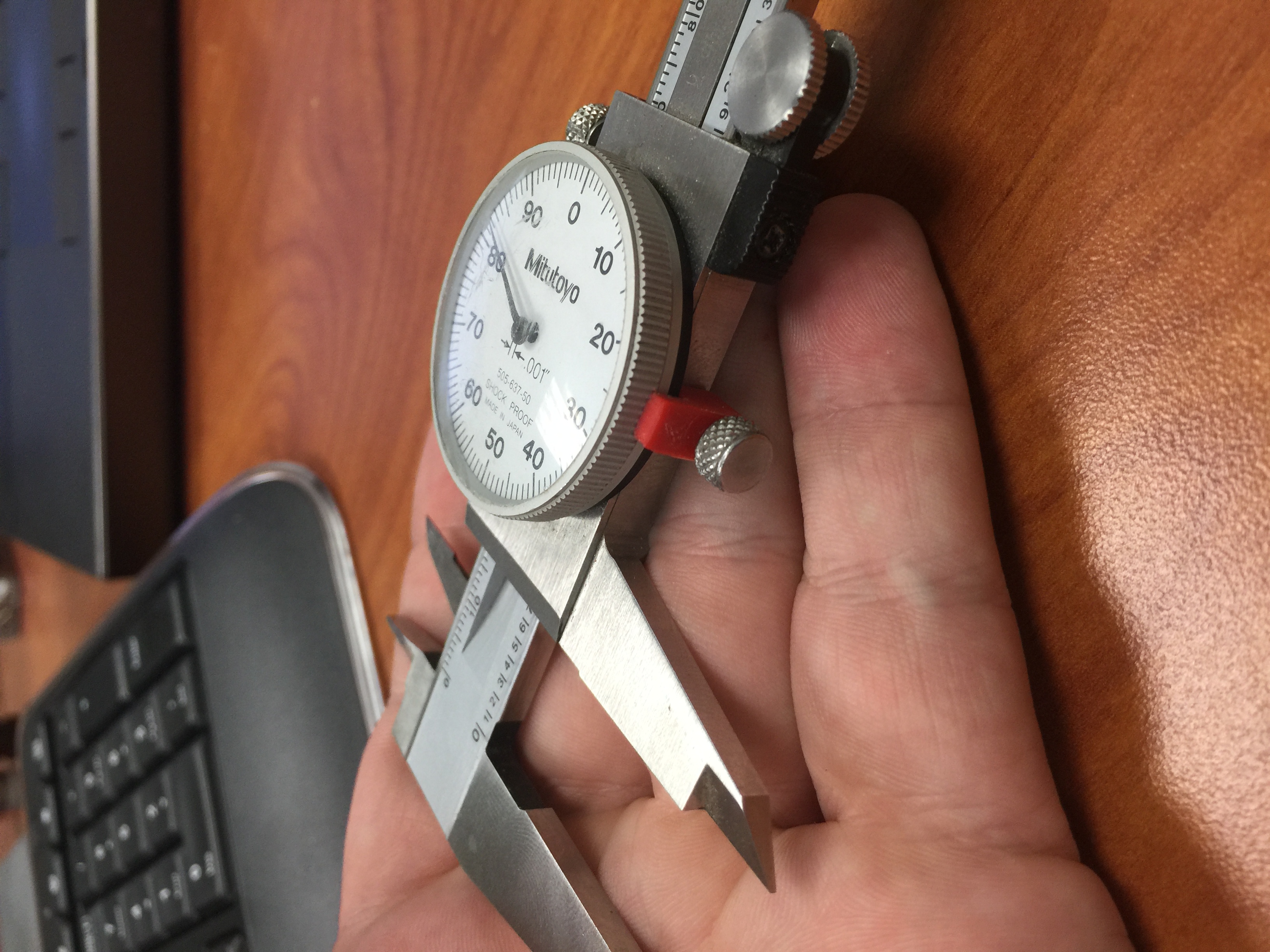 Mitutoyo Dial Caliper Face Holder