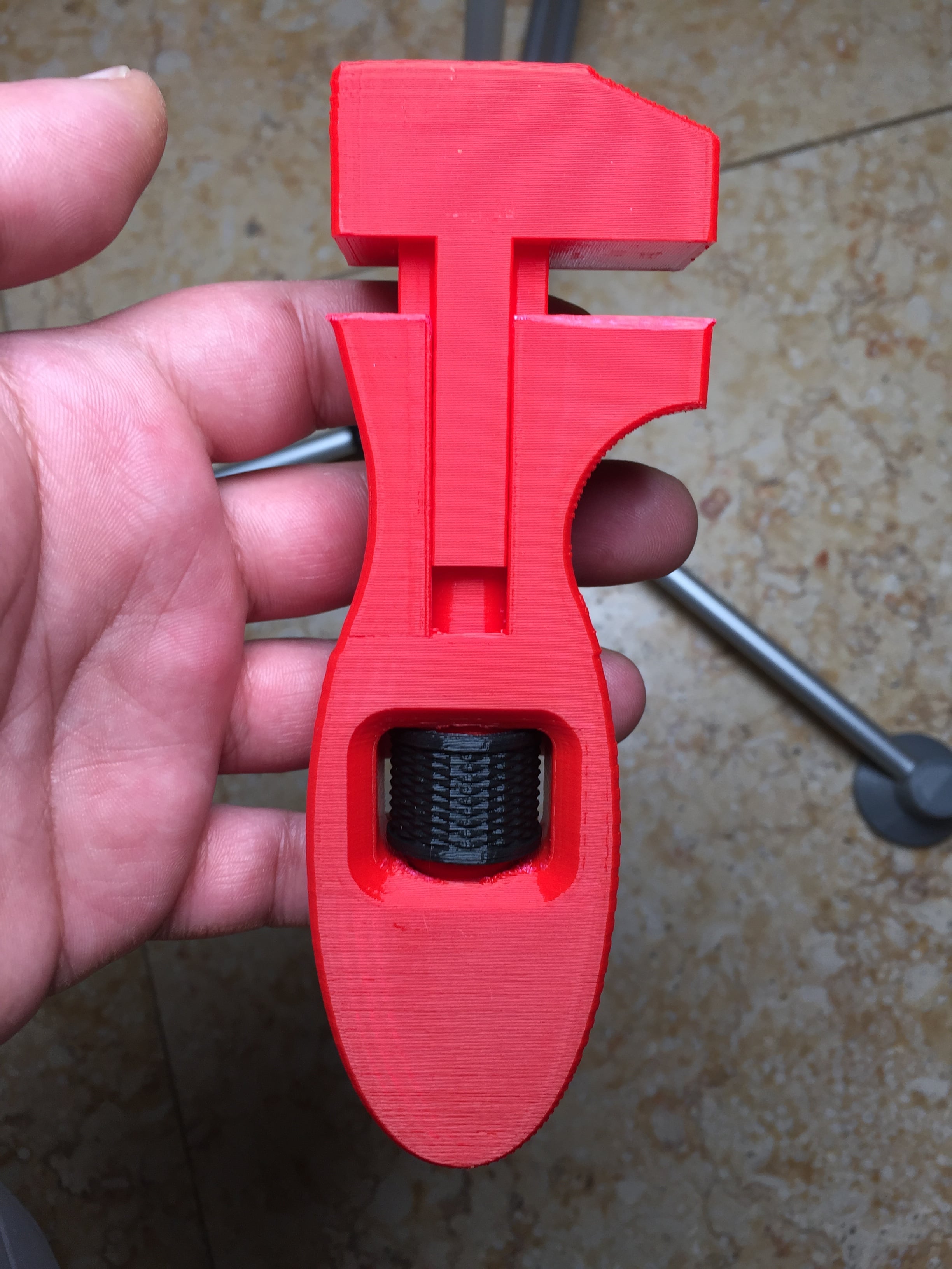 Old School Adjustable Wrench