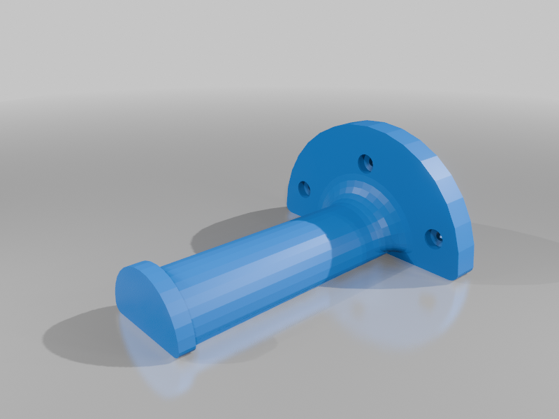 Filament Spool Wall Mount. Simple & Strong