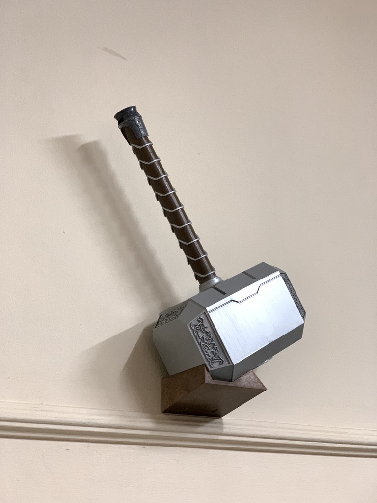 Thor's Hammer (Mjolnir) Wall Stand