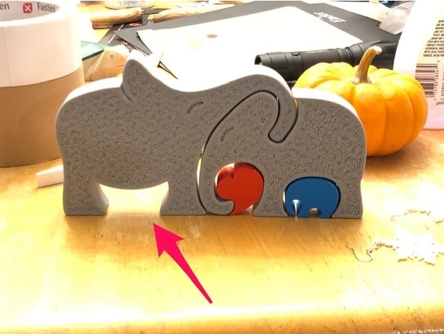 Elephant Puzzle Dad Modified