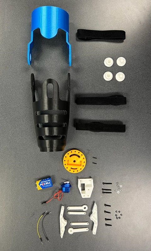 Gripper Attachment for PJ Prosthesis