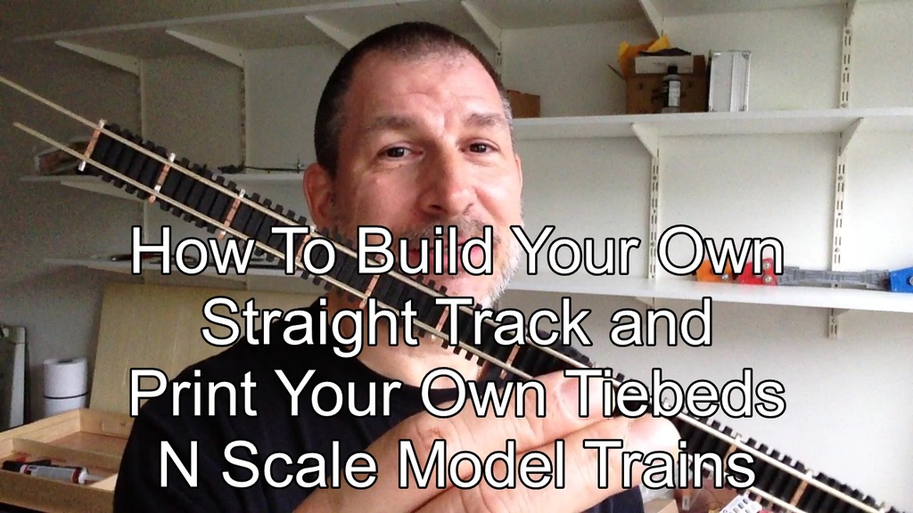 Straight N Scale Code 55 Straight Track Jigs For Hand Built Model Trains
