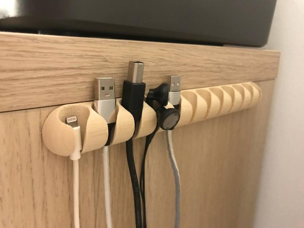Cable hanger (universal cable organizer/ USB cable management)