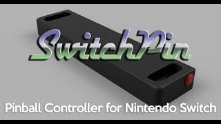 SwitchPin pinball controller for Nintendo Switch